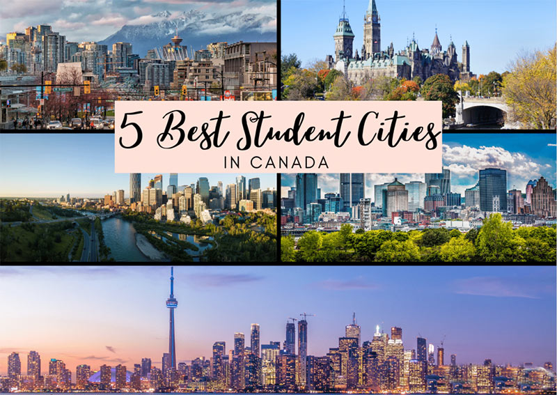 بهترین شهرهای دانشجویی در کانادا را بیشتر بشناس